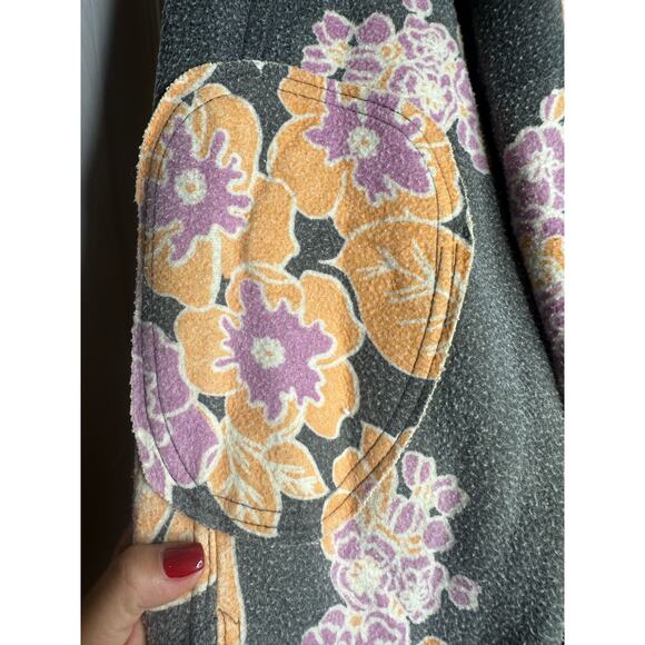 Free People Printed Ruby Jacket Sz L - Picture 11 of 11